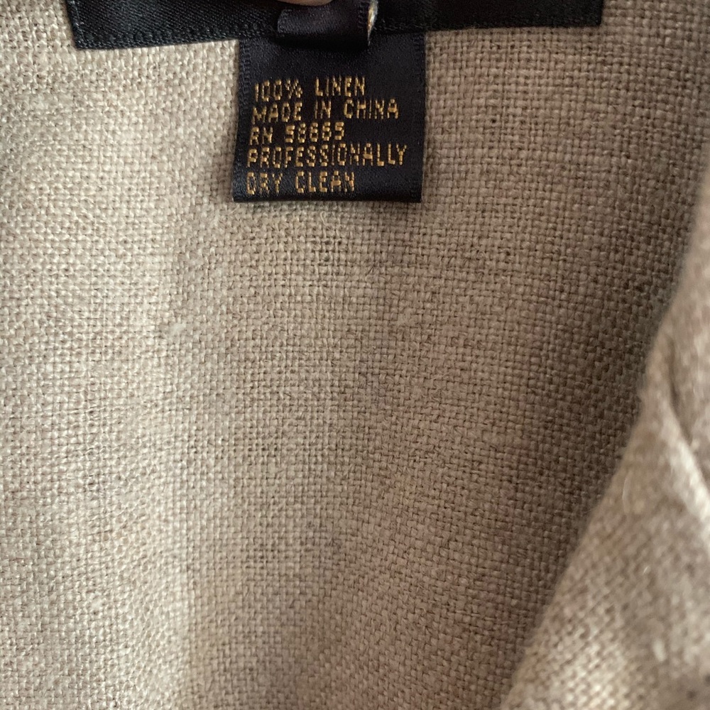 Classiques Entier Linen Jacket Size M - image 3